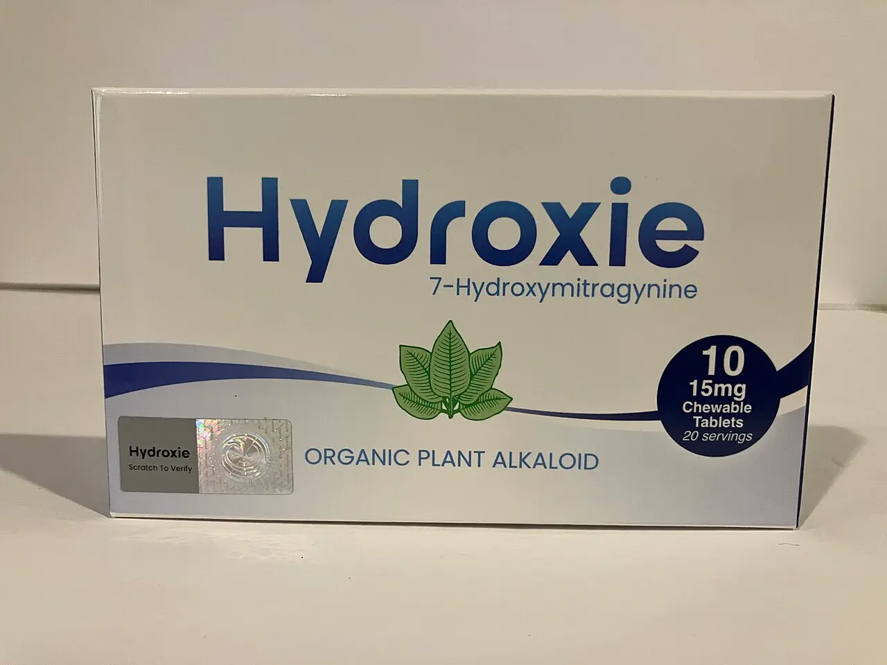 Bao bì viên nén ghi chứa 7-hydroxymitragynine, hay 7-OH