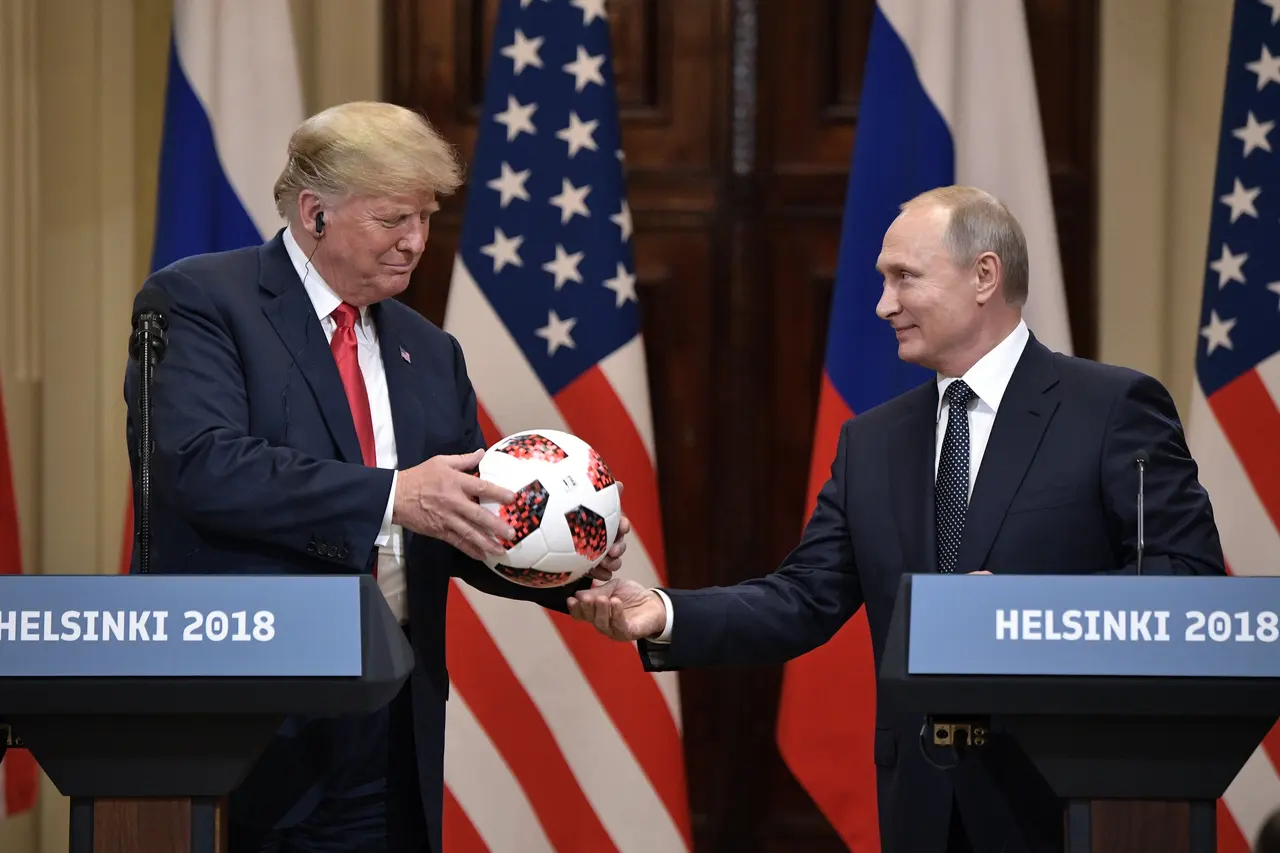 Tổng thống Nga Vladimir Putin và Tổng thống Hoa Kỳ Donald Trump tại Helsinki năm 2018