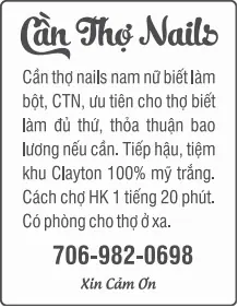 Hình rao vặt: CẦN THỢ NAILS