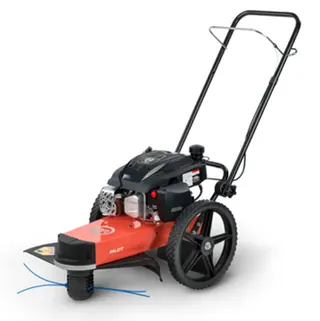 Máy cắt cỏ đẩy tay DR Power Pilot màu cam đen thuộc diện thu hồi